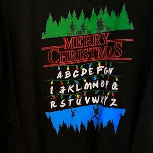 Stranger things christmas sweatshirt